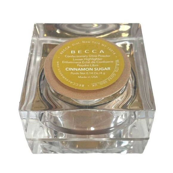 BECCA + Chrissy Teigen - NWOT Glow Powder/Loose Highlighter in Cinnamon Sugar - Picture 14 of 15